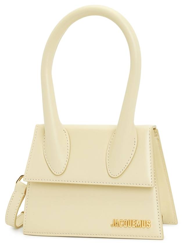 Le Chiquito Moyen Signature Mini Tote Bag Ivory - JACQUEMUS - BALAAN 3