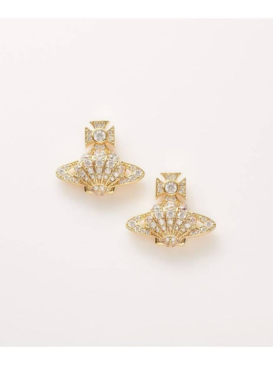 Natalina Earrings Gold - VIVIENNE WESTWOOD - BALAAN 1