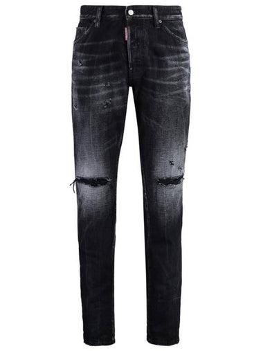 Denim Pants S74LB1562 D30009 900 Free - DSQUARED2 - BALAAN 1