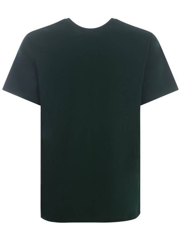 Madame Logo Short Sleeve T-Shirt Dark Green - A.P.C. - BALAAN 4