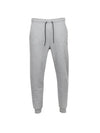 Jordan Logo Patch Essential Fleece Track Pants Grey - NIKE - BALAAN 1