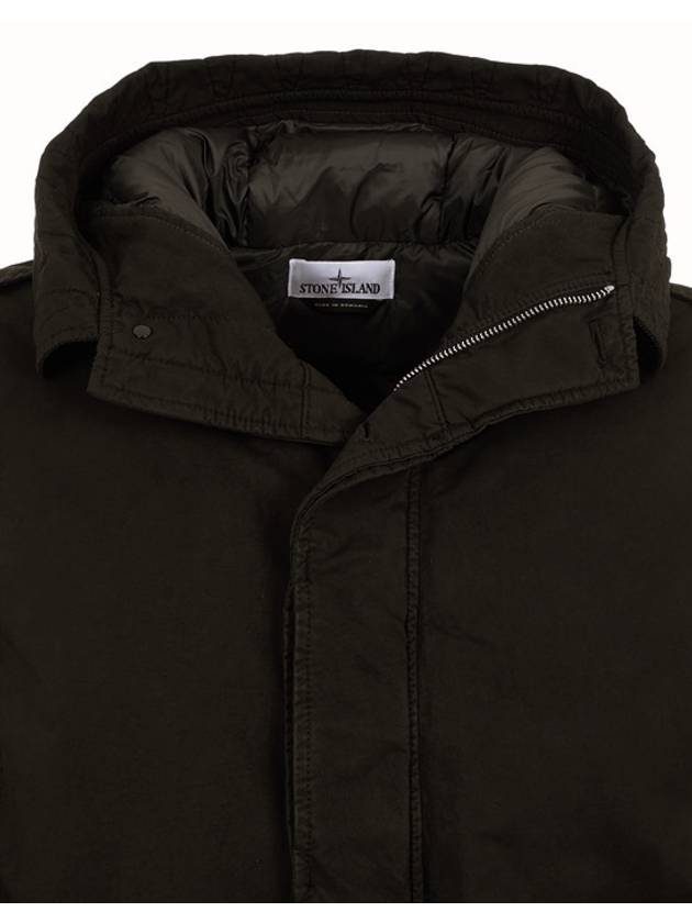 David-TC Down Short Parka Black - STONE ISLAND - BALAAN 5