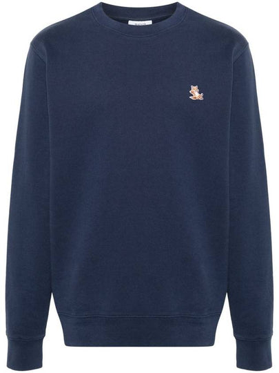 Chillax Patch Regular Sweatshirt Eclipse Blue - MAISON KITSUNE - BALAAN 2