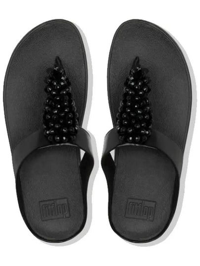 Pinot Sequin Toe Post All Black Women - FITFLOP - BALAAN 2