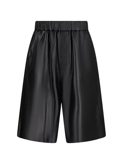 Midi Leather Shorts E24USO324LH0029 - AMI - BALAAN 2