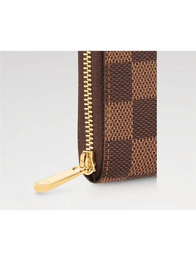 Damier Zippy Coin Purse Brown - LOUIS VUITTON - BALAAN 3