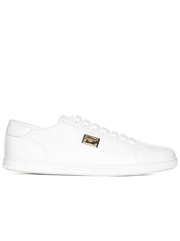 Saint Tropez Calfskin Sneakers White - DOLCE&GABBANA - BALAAN 2