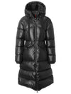 Selenga Logo Patch Long Down Padding Black - MONCLER - BALAAN 2