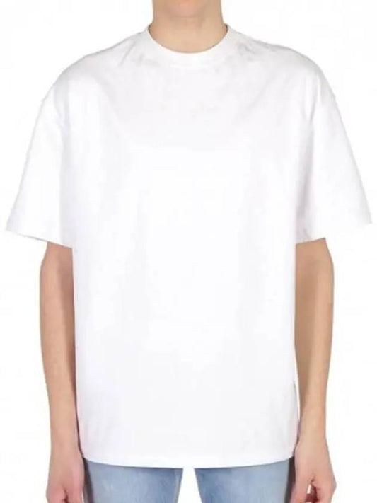 Rocket print white short sleeve tshirt NMS19240 001 - IH NOM UH NIT - BALAAN 2