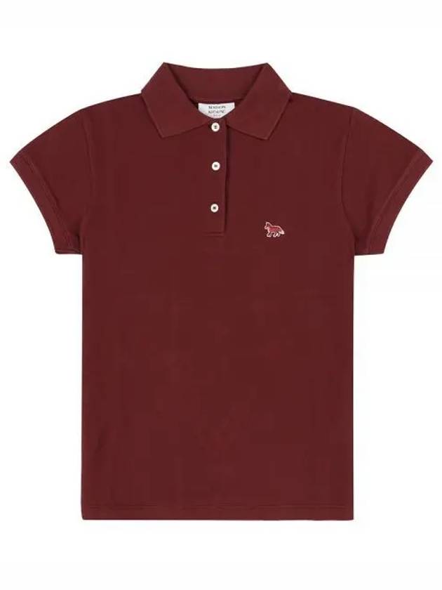 Baby Fox Patch Regular Polo Shirt Redstar - MAISON KITSUNE - BALAAN 2