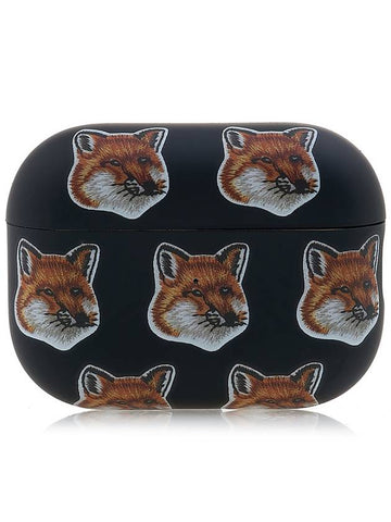 Maison Kitsune Foxhead AirPods Case APPRO2BLKAOF BK - MAISON KITSUNE - BALAAN 1