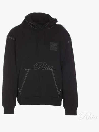 4G Fleece Hoodie Black - GIVENCHY - BALAAN 2