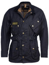 Men's International Original Wax Belt Jacket Navy - BARBOUR - BALAAN 2