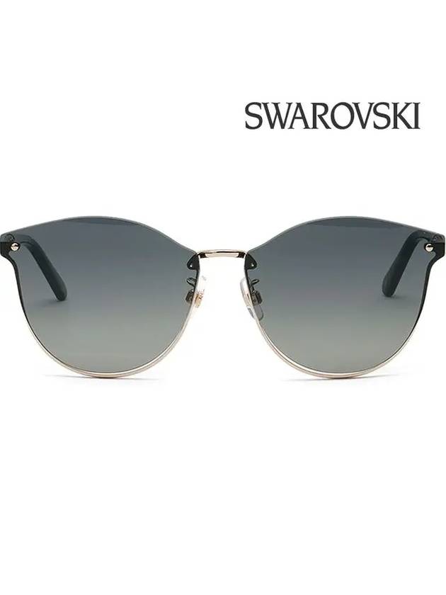 Eyewear Metal Sunglasses Gold - SWAROVSKI - BALAAN 4