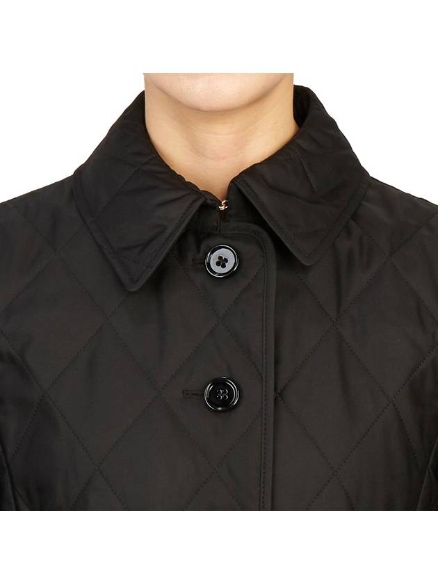 Diamond Quilted Thermoregulated Jacket Black - BURBERRY - BALAAN 9