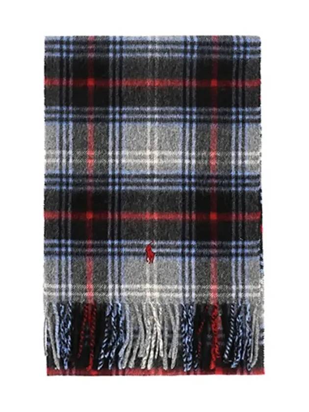 Pony Plaid Bedford Muffler - POLO RALPH LAUREN - BALAAN 5