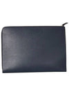 Sartorial Portfolio Zipper Clutch Bag Navy - MONTBLANC - BALAAN 3