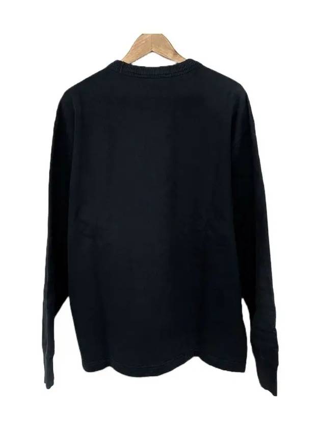 Lettering Logo Sweatshirt Black - ACNE STUDIOS - BALAAN 4