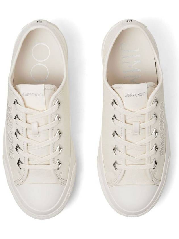 Jimmy Choo Palma Maxi Canvas Platform Sneakers Shoes - JIMMY CHOO - BALAAN 4