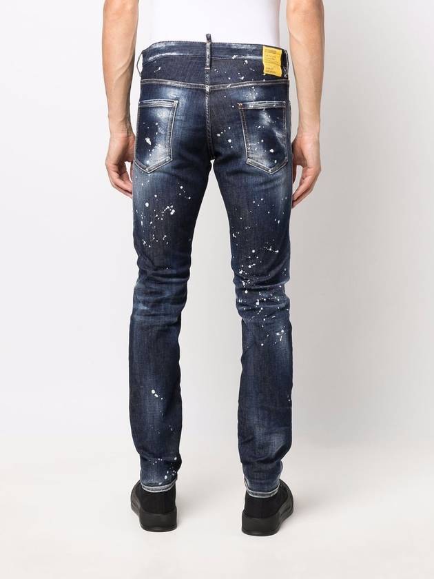 Dark Ripping Bleach Wash Cool Guy Jeans - DSQUARED2 - BALAAN.