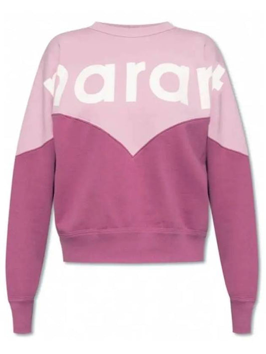 Houston Logo Print Sweatshirt Rose Pink - ISABEL MARANT - BALAAN 2