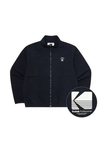 KODAK Apparel Essential Big Logo Woven Jacket BLACK - KODO - BALAAN 1