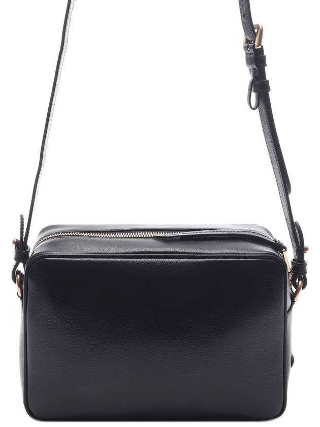 Grace Leather Cross Bag Black - PRADA - BALAAN 5