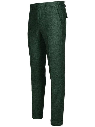 Pt01 Green Wool Blend Trousers - PT01 - BALAAN 2