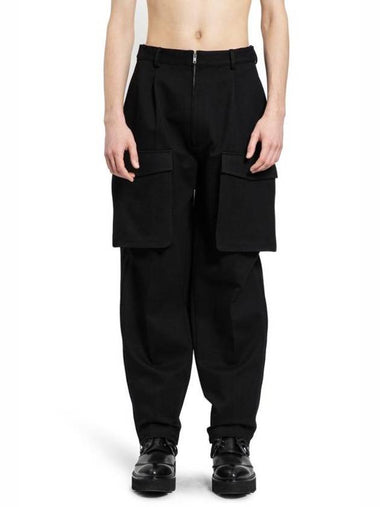 Pocket Zoot Straight Pants Black - HELMUT LANG - BALAAN 1