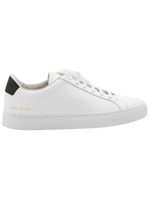 Retro Low Top Sneakers White - COMMON PROJECTS - BALAAN 1