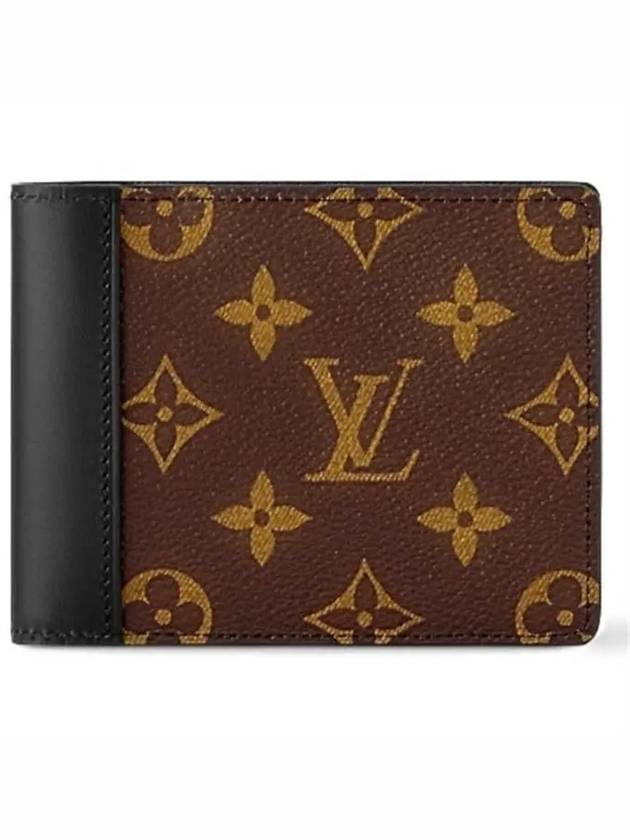 Multiple 2-Fold Bifold Wallet Brown Black - LOUIS VUITTON - BALAAN 2