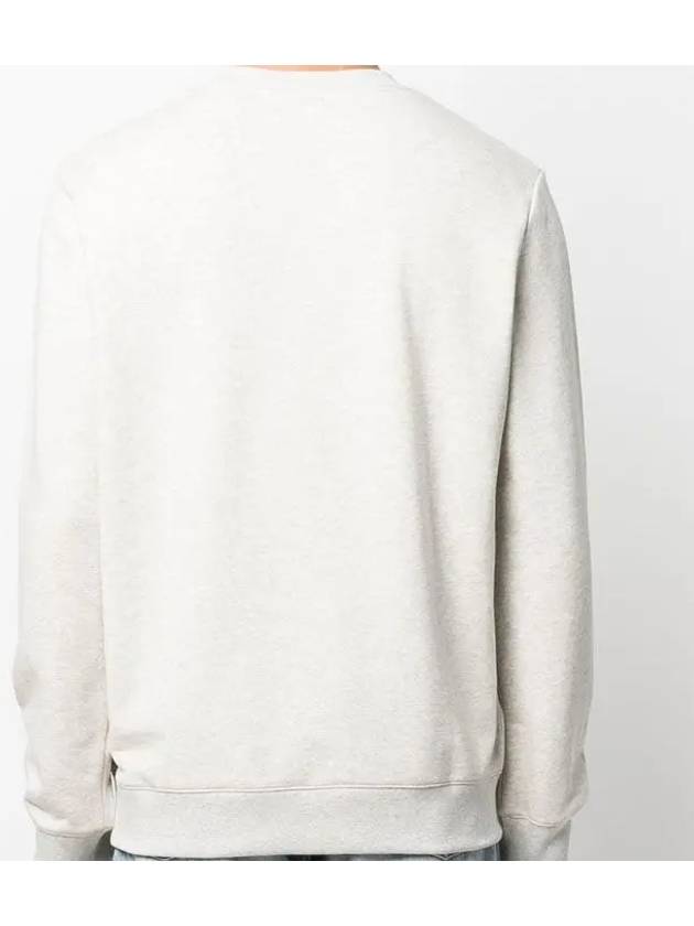 Color Block Logo Sweat Sweatshirt Ecru Ivory - A.P.C. - BALAAN 6