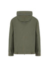 Heavy Poplin Emerized Shirt Hooded Jacket Green - CP COMPANY - BALAAN 3