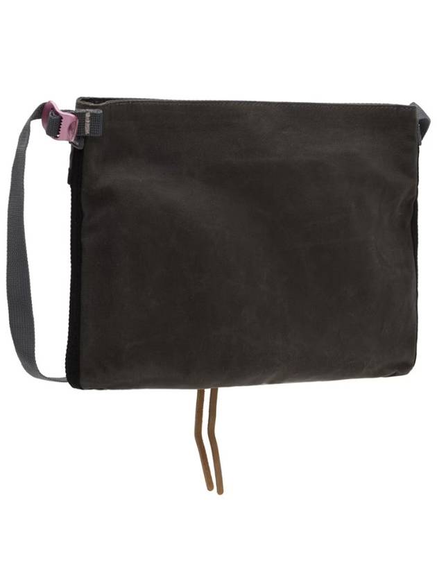 Andemer Wax Cross Bag Dark Grey - ACNE STUDIOS - BALAAN 4