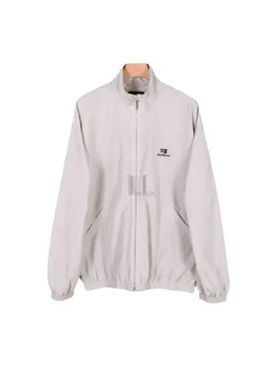 Logo Technical Track Jacket Beige - BALENCIAGA - BALAAN 2