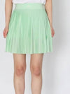 Women's Binx Pleated Skirt Green - J.LINDEBERG - BALAAN 2