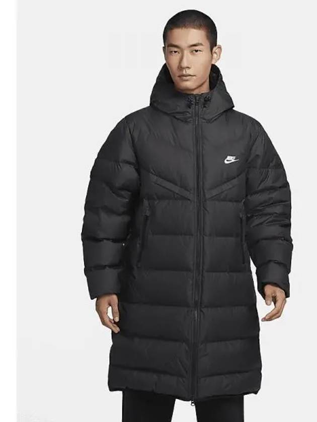 Stormfit Windrunner Primaloft Hooded Parka Jacket Black - NIKE - BALAAN 2