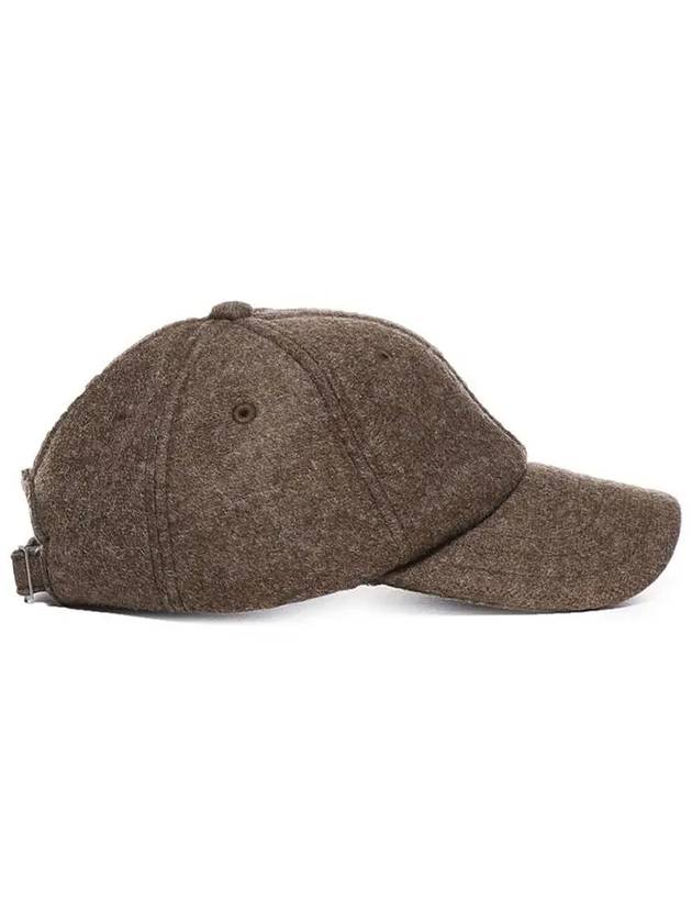 La Casquete Signature Ball Cap Dark Brown - JACQUEMUS - BALAAN 3