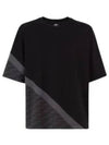 Jersey Short Sleeve T-Shirt Black - FENDI - BALAAN 1