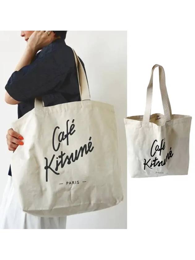 Eco Bag Canvas Tote Bag Shoulder Bag SPCKU05100 - MAISON KITSUNE - BALAAN 1