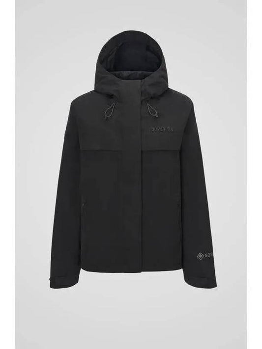 Obsidian W Black Women s Waterproof Jacket - DUVETICA - BALAAN 1