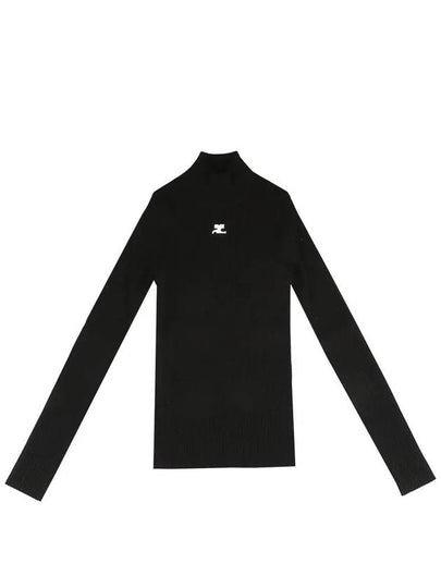 Reedition Turtle Neck Black - COURREGES - BALAAN 2