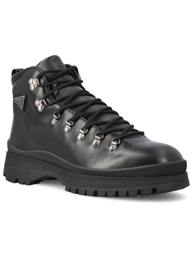 Brixen leather walker boots black - PRADA - BALAAN 3