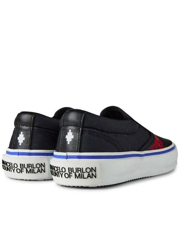 Icon Wings Logo Slip-On Sneakers - MARCELO BURLON - BALAAN 3