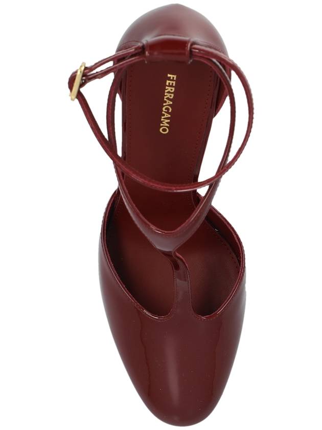 FERRAGAMO High Heels Lusandra, Women's, Burgundy - SALVATORE FERRAGAMO - BALAAN 6