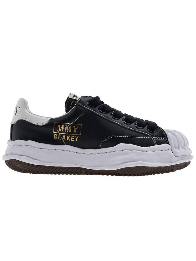 Blakey Logo OG Sole Low Top Sneakers Black - MAISON MIHARA YASUHIRO - BALAAN 3