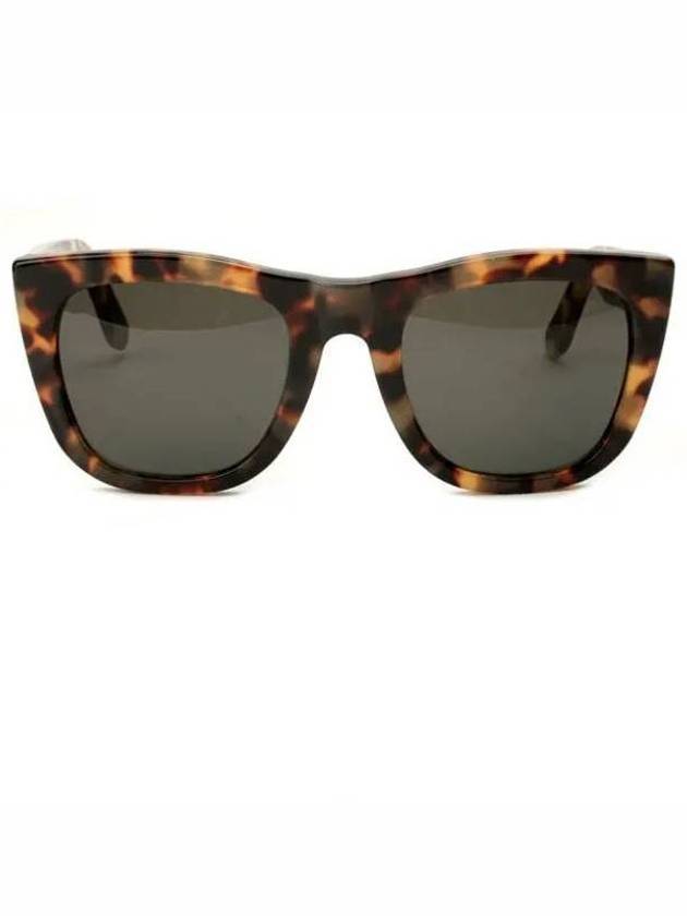 Eyewear Leopard Print Plastic Sunglasses Brown Black - RETROSUPERFUTURE - BALAAN 1