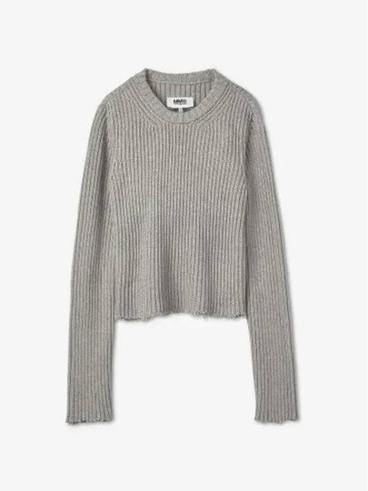 MM6 Vintage Knit Gray S52GP0143S18154851MSS23 - MAISON MARGIELA - BALAAN 1