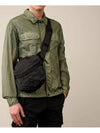 Men's B Nylon Cross Bag Black - CP COMPANY - BALAAN 3