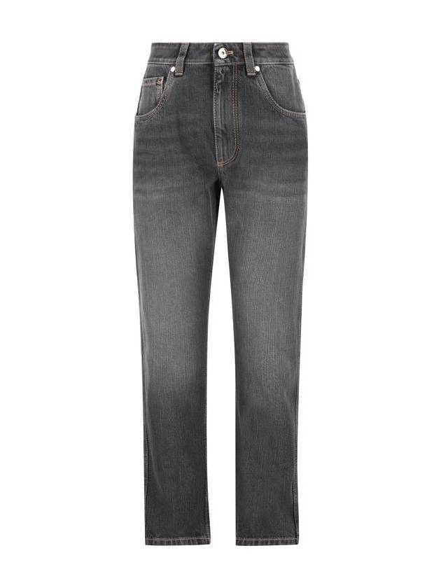 Straight Crop Jeans MA095P5847C8999 - BRUNELLO CUCINELLI - BALAAN 2